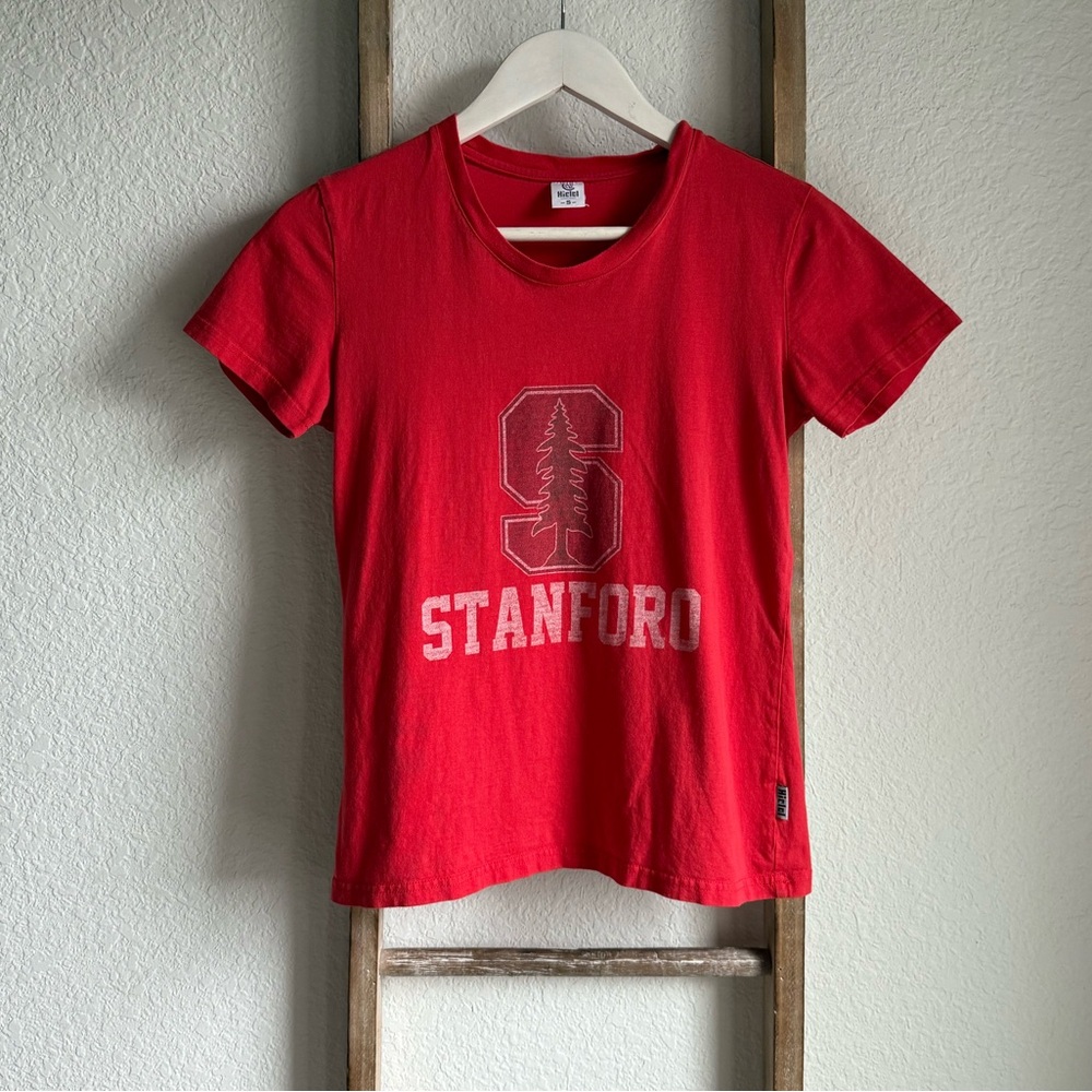 Hiclol Stanford University Vintage Fitted T-Shirt Womens Sz: Small